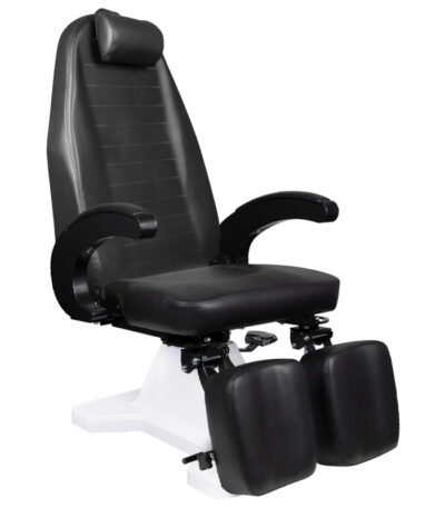 112 Black hydraulic podiatry chair