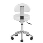 304P Weißer Kosmetik-Pedikürehocker 2