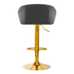 4Rico Barhocker Qs-B16G Samtgrau 3