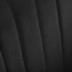 4Rico Barhocker Qs-B16G Samtschwarz 4