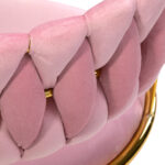 4Rico Drehstuhl Qs-Gw01G Rosa 5