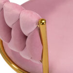 4Rico Drehstuhl Qs-Gw01G Rosa 4