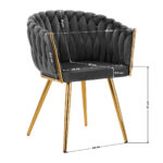 4Rico Stuhl Qs-Gw06G Grau 8