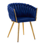 4Rico Stuhl Qs-Gw06G Marineblau