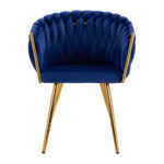 4Rico Stuhl Qs-Gw06G Marineblau 1