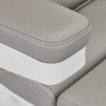 Azzurro 891 Elektrischer Kosmetikstuhl Grau 11