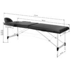 Balance aluminium folding massage table