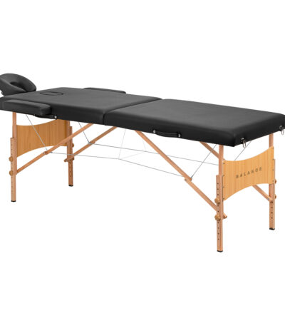 Balance wooden folding massage table