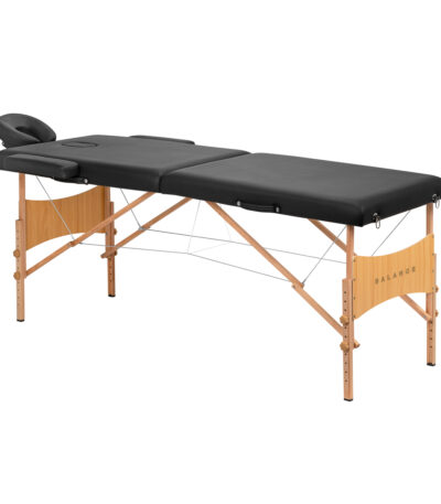 Balance wooden folding massage table