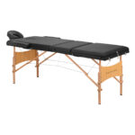 Balance wooden folding massage table