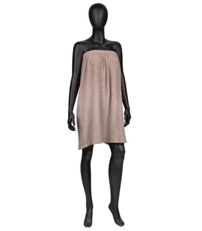 Beige Frottee-Cape Nr. 25