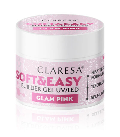 Claresa Builder Gel Soft&Easy Glam Pink 90 G