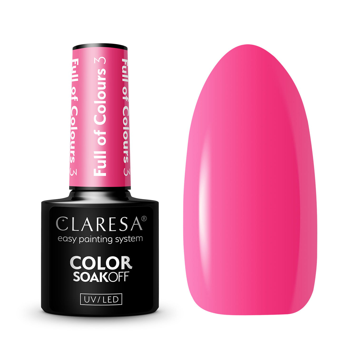 Claresa Full Of Colours Hybrid-Nagellack 3-5 G Claresa Full Of Colours Hybrid-Nagellack 3-5 G