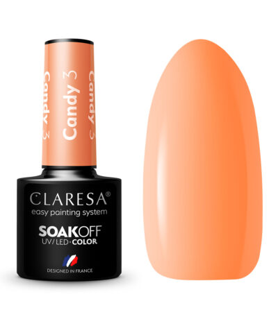 Claresa Hybrid-Nagellack Candy 3