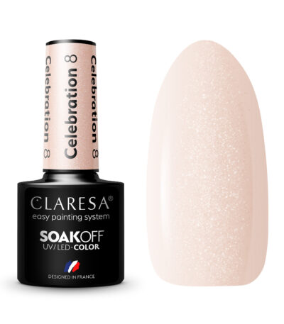 Claresa Hybrid-Nagellack Celebration 8 - 5 G