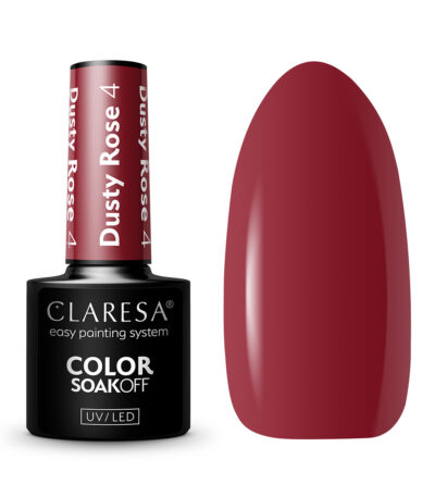 Claresa Hybrid-Nagellack Dusty Rose 4-5 G