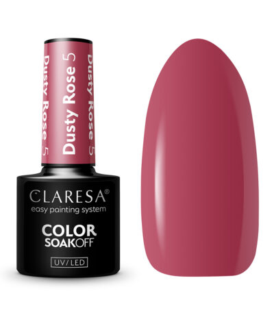 Claresa Hybrid-Nagellack Dusty Rose 5 -5 G