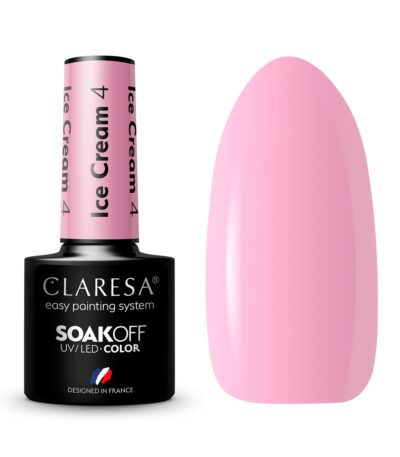 Claresa Hybrid-Nagellack Eiscreme 4-5 G