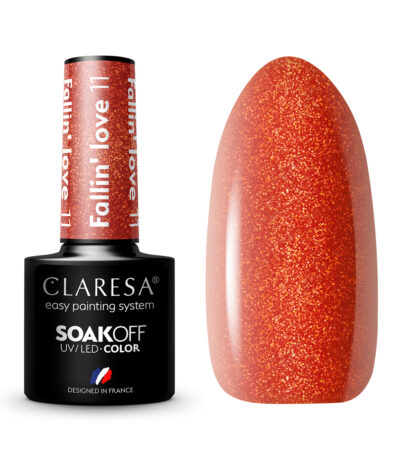 Claresa Hybrid-Nagellack Fallin "Love 11