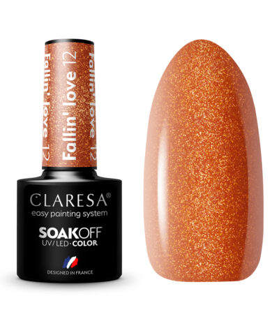 Claresa Hybrid-Nagellack Fallin "Love 12