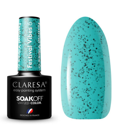 Claresa hybrid nail polish Festival Vibes 6