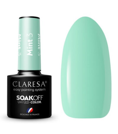 Claresa Hybrid-Nagellack Minze 3-5 G