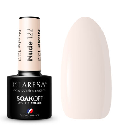 Claresa Hybrid-Nagellack Nude 122 -5 G