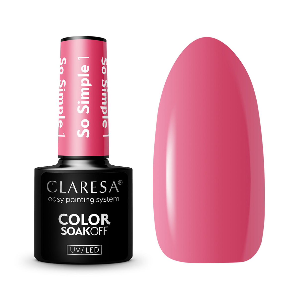 Claresa Hybrid-Nagellack So Einfach 1-5 G Claresa Hybrid-Nagellack So Einfach 1-5 G