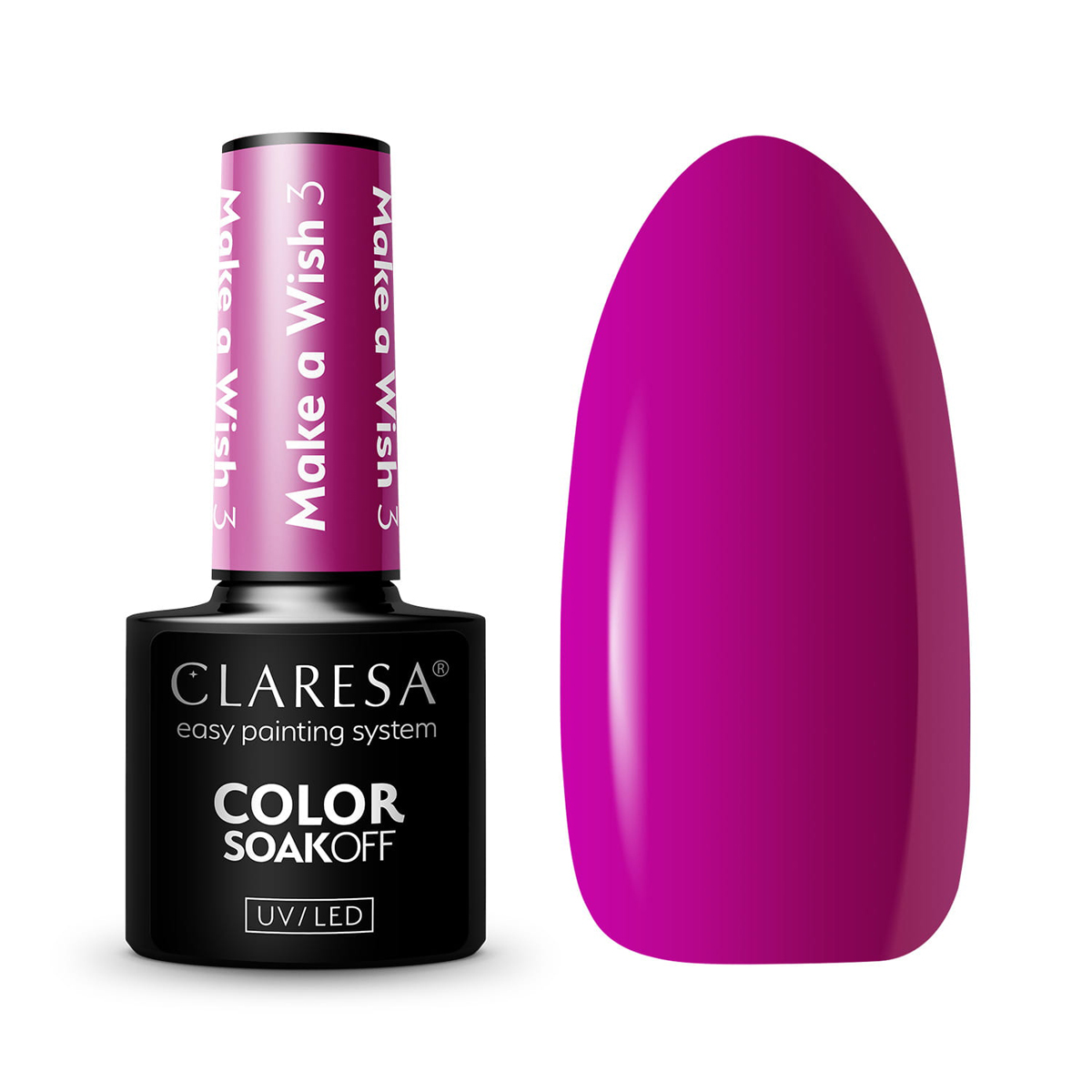 Claresa Hybrid-Nagellack „Make A Wish“ 3–5 G Claresa Hybrid-Nagellack „Make A Wish“ 3–5 G