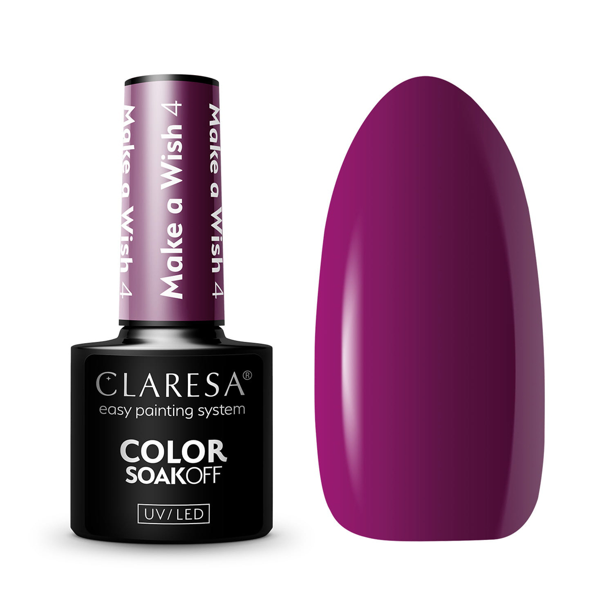 Claresa Hybrid-Nagellack „Make A Wish“ 4–5 G Claresa Hybrid-Nagellack „Make A Wish“ 4–5 G