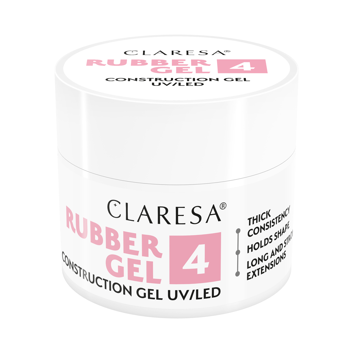 Claresa Rubber Aufbaugel 4 45G Claresa Rubber Aufbaugel 4 45G
