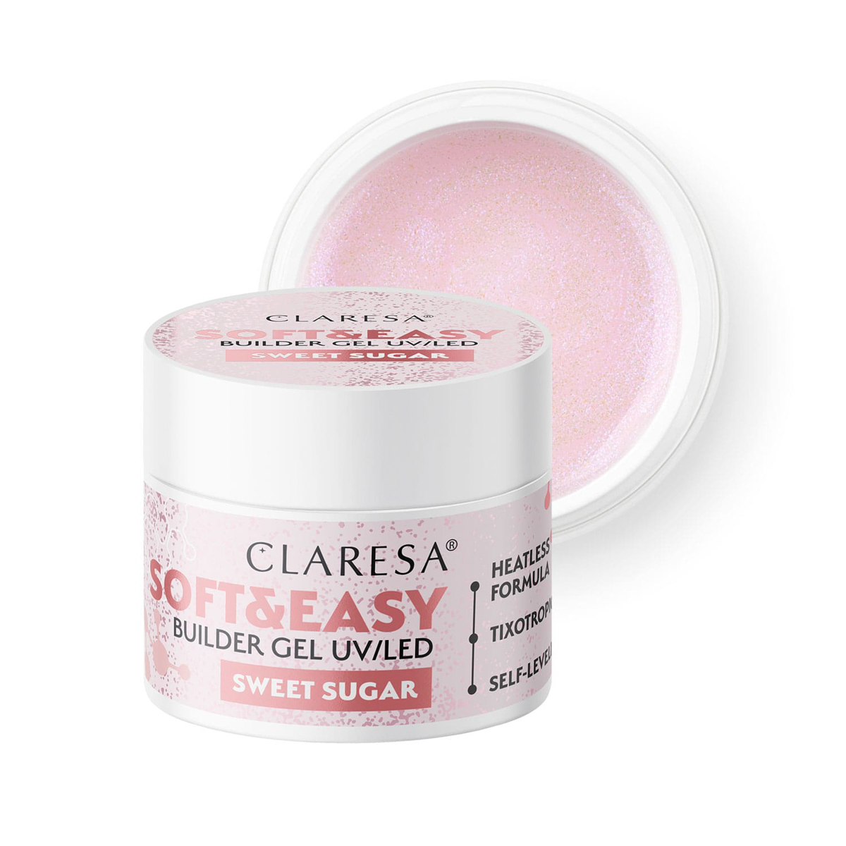 Claresa Soft&Easy Aufbaugel Süßer Zucker 45 G Claresa Soft&Easy Aufbaugel Süßer Zucker 45 G