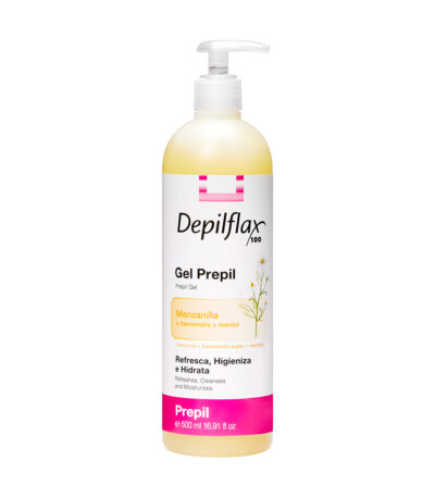 Depilflax 100 Gel Vor Der Epilation 500 Ml