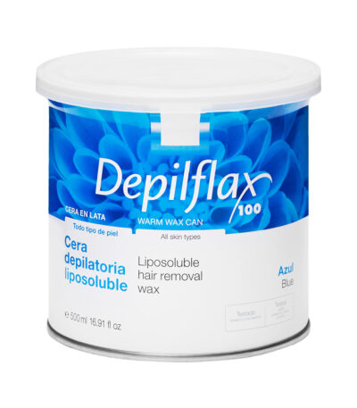 Depilflax Enthaarungswachs Dose 500Ml Azulene