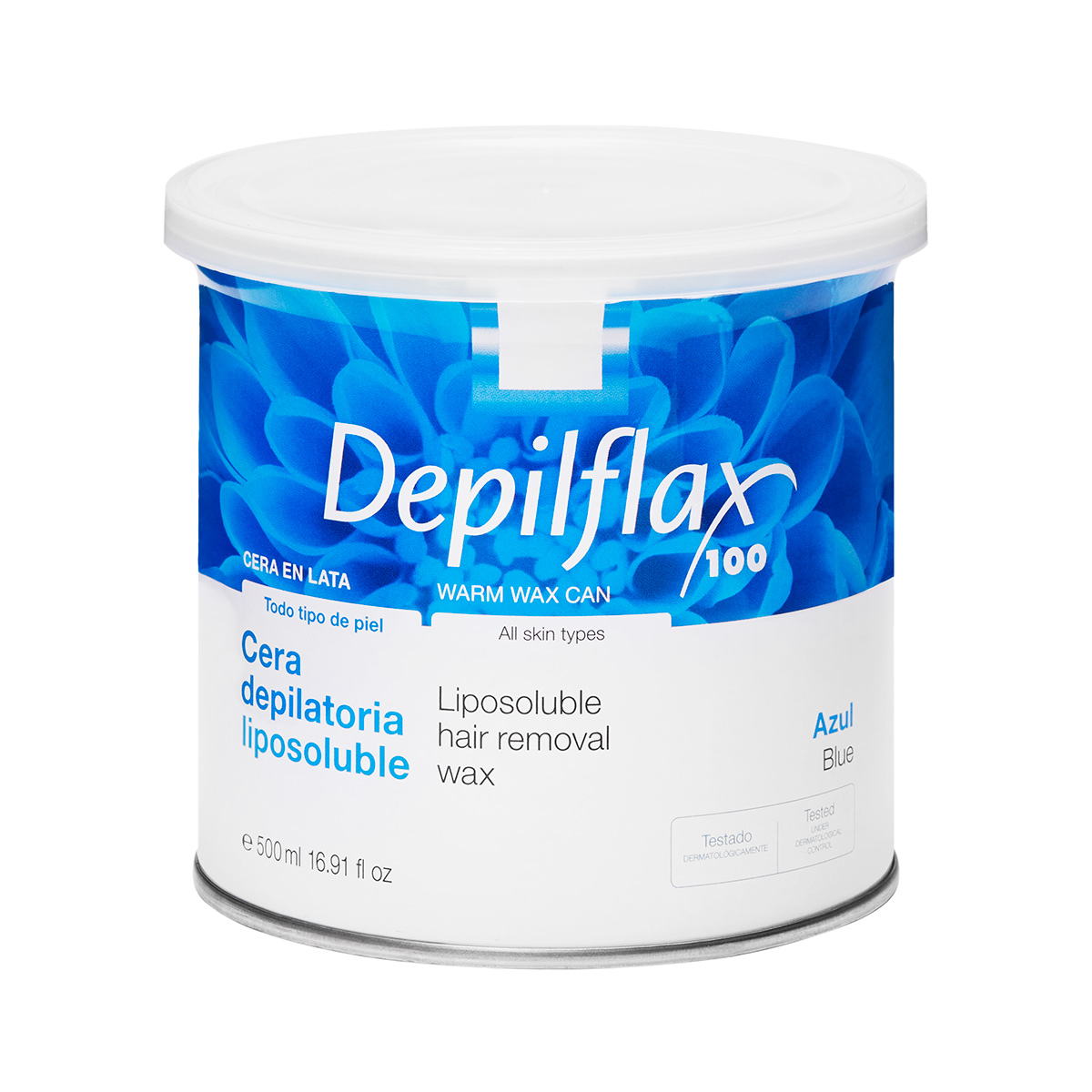 Depilflax Enthaarungswachs Dose 500Ml Azulene Depilflax Enthaarungswachs Dose 500Ml Azulene