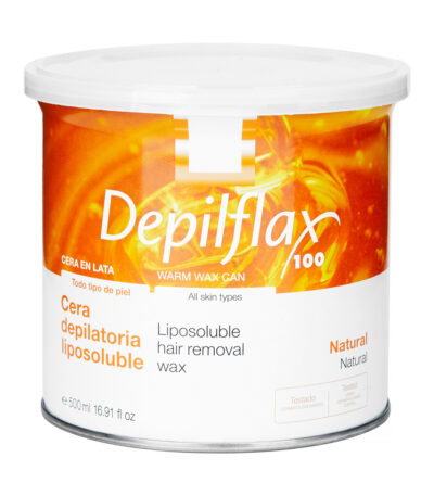 Depilflax Enthaarungswachs Dose 500Ml Natürlich