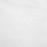 Einweg-Behandlungstücher, 20 Stück, 70 × 40 Cm, Weiße Herzen – Bild 3