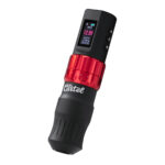 El Cartel Tattoo-Maschine Vispa Rot/Schwarz