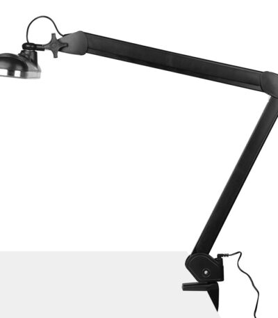 Elegante 801-Tl Led-Arbeitsleuchte Mit Schraubstockregler Für Schwarzlichtintensität Und -Farbe