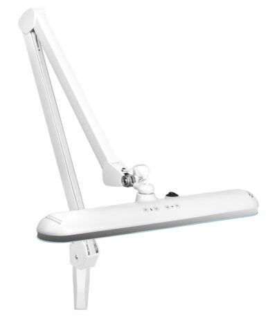 Elegante 801-Tl Led-Arbeitsleuchte Mit Schraubstockregler Für Weiße Lichtintensität Und -Farbe