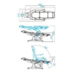 Elektrischer Kosmetikstuhl Azzurro 870 3 Starker Cappuccino 1