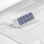 Elektrischer Kosmetikstuhl Lux 4M Weiß Mit Halterung 9