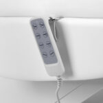 Elektrischer Kosmetikstuhl Lux 4M Weiß Mit Halterung 10