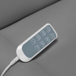 Elektrischer Kosmetikstuhl Sillon Classic Mit 4 Motoren Und Grauer Halterung 12