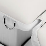 Elektrischer Kosmetikstuhl Sillon Eclipse 4 Aktuatoren Weiß 9