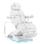 Elektrischer Kosmetikstuhl Sillon Luxury
