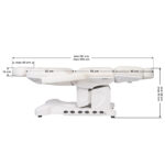 Elektrischer Kosmetikstuhl. Azzurro 708B Exklusiv