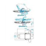 Elektropodologiestuhl Azzurro 709A 3 Stark Grau 2
