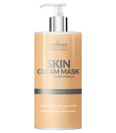 Farmona Skin Cream Mask Pure Vanilla Cream - Body and Foot Mask 500 Ml