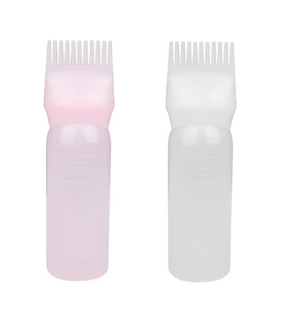 Flasche Mit Kamm Zum Auftragen Von Farbmischungen